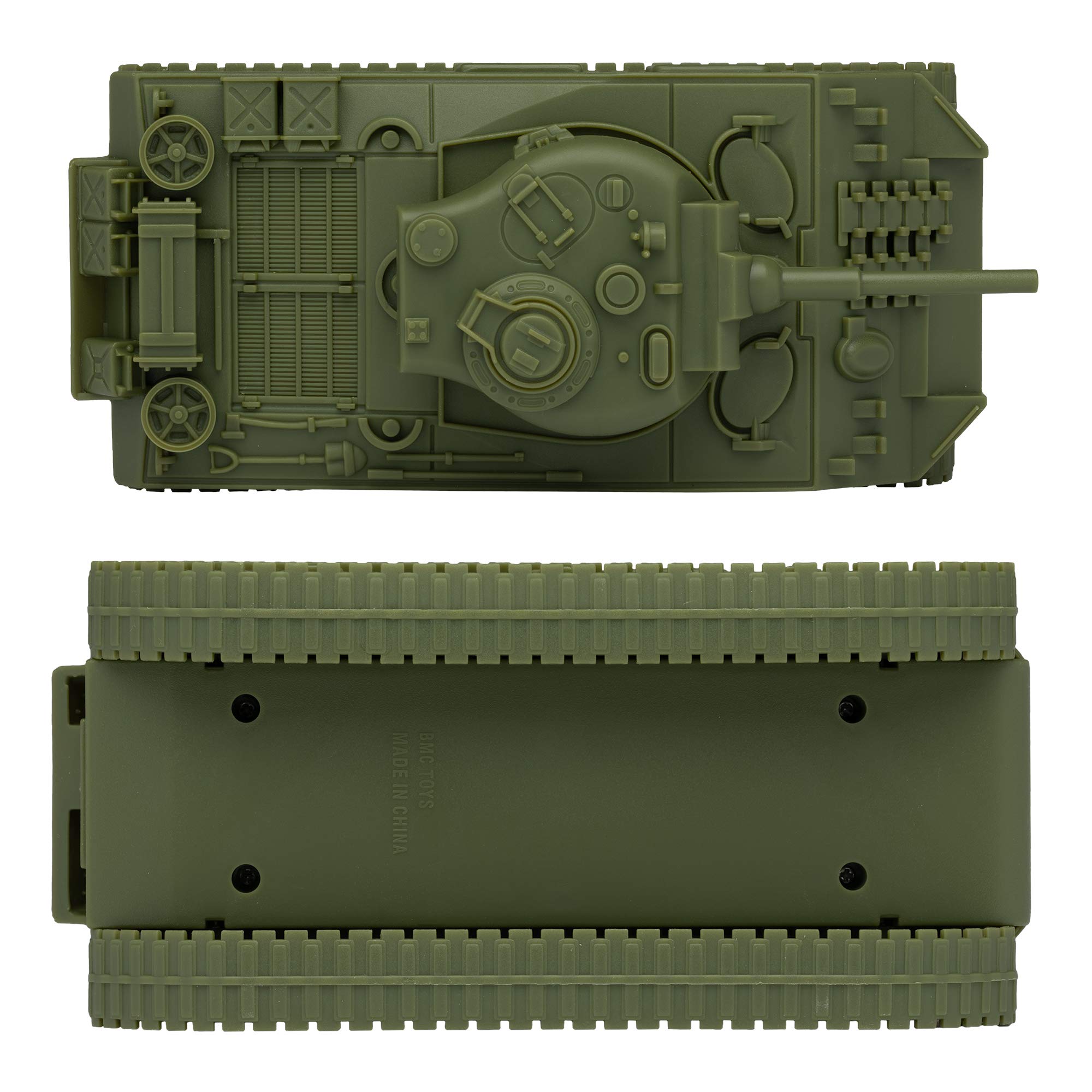 Amazon.com: BMC WW2 Sherman M4 Tank - OD Green 1:32 Military